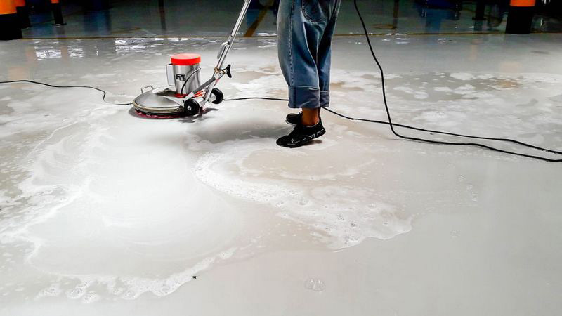 石材清洗起泡有什么原因，如何處理？