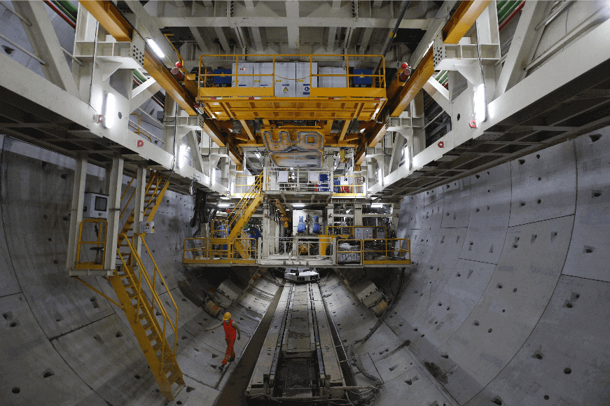 盾構機消泡劑應用場景